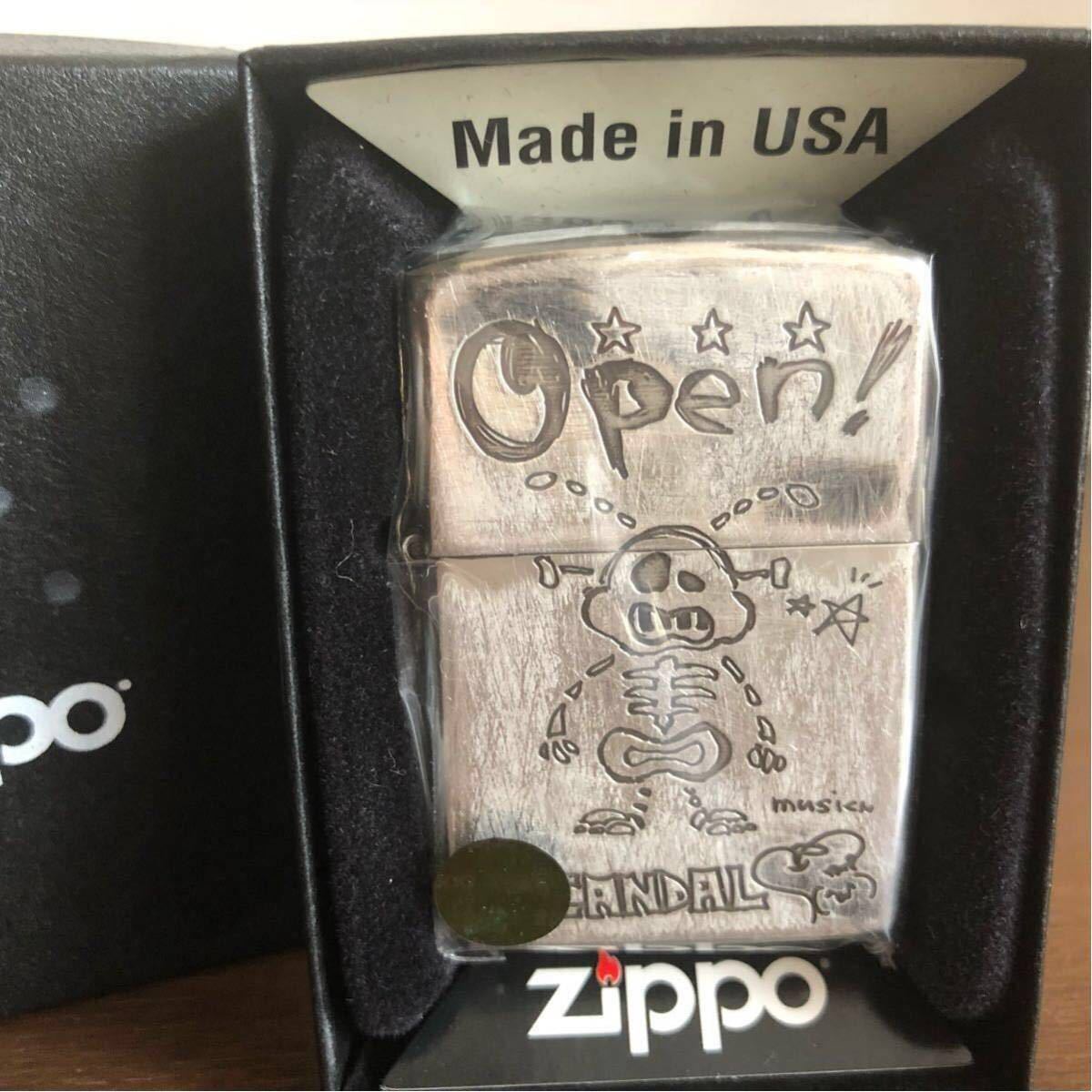 未使用☆SCANDAL☆MAMIデザイン 受注生産限定 オリジナルモデル Zippo シリアルナンバー ジッポ ライター