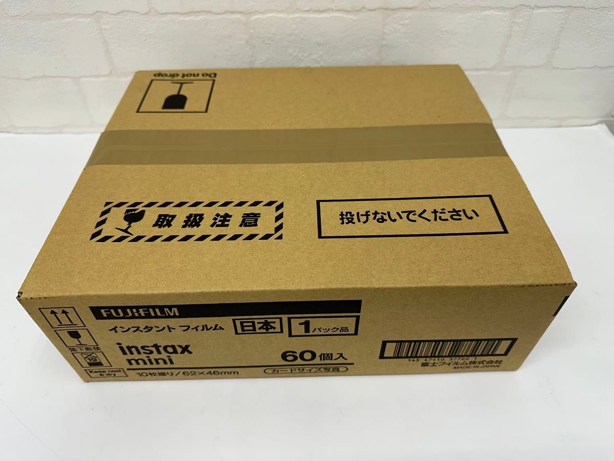 チェキフィルムINSTAX MINI10枚×60箱 600枚 期限26年11月 チェキ用フィルム instax mini 10枚撮り 60箱 計600枚 期限2027