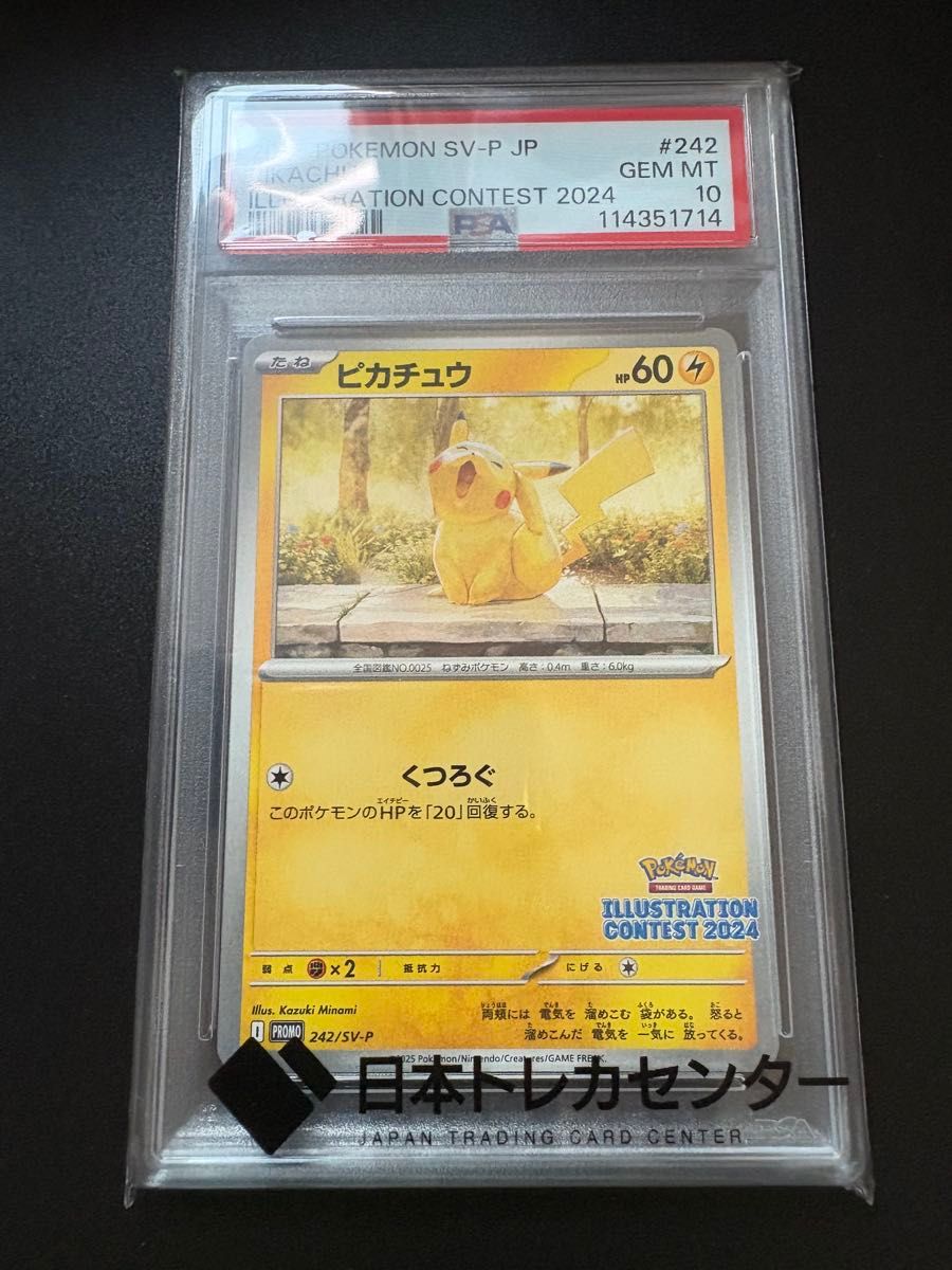 1999年 ポケモンカード ピカチュウ #58 GEM MT 10 ポケモンカード ピカチュウ イラストレーション PSA10|Yahoo
