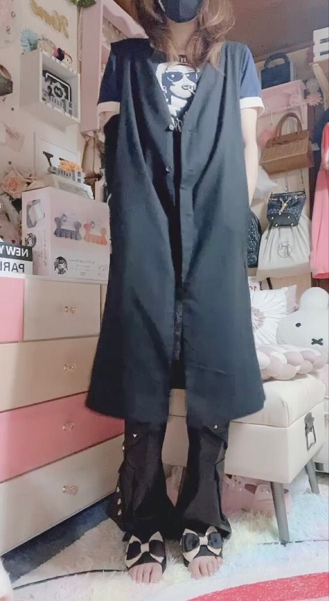 お値下げ AZUL by moussy ロングジレ ユニセックス