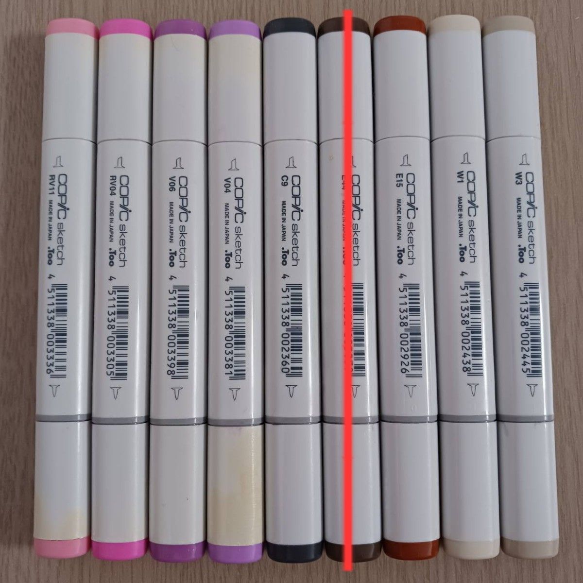 【画材】 コピック 新品&中古 まとめ売り COPIC コピックスケッチ 8色セット|Yahoo!フリマ(旧PayPayフリマ)