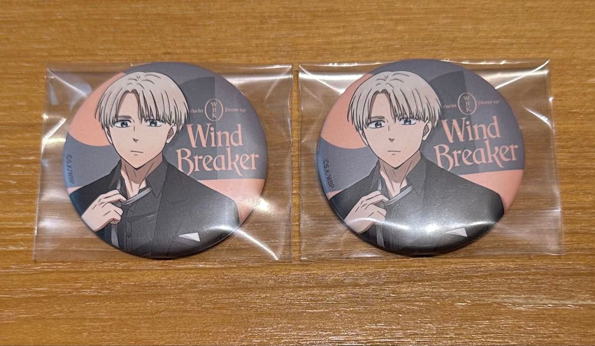ウィンドブレイカー トレーディング缶バッジ 玉座ver. 梶蓮 ノーマル10個② WIND BREAKER トレーディングマット缶バッジ Dress up ver 梶蓮