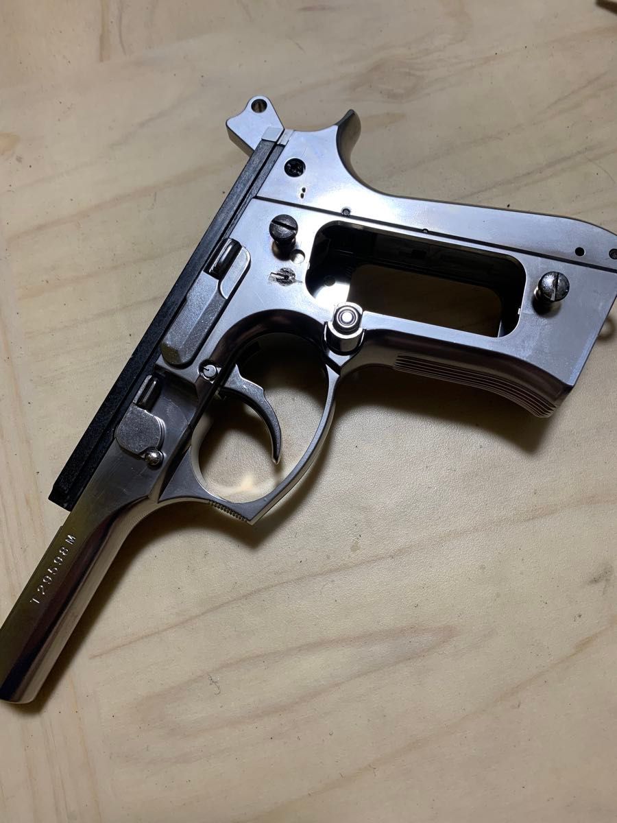 新品 東京マルイ 純正 M92F クロームステンレス フレーム セット 東京マルイM92Fクロームステンレス フレーム一式 管727|Yahoo