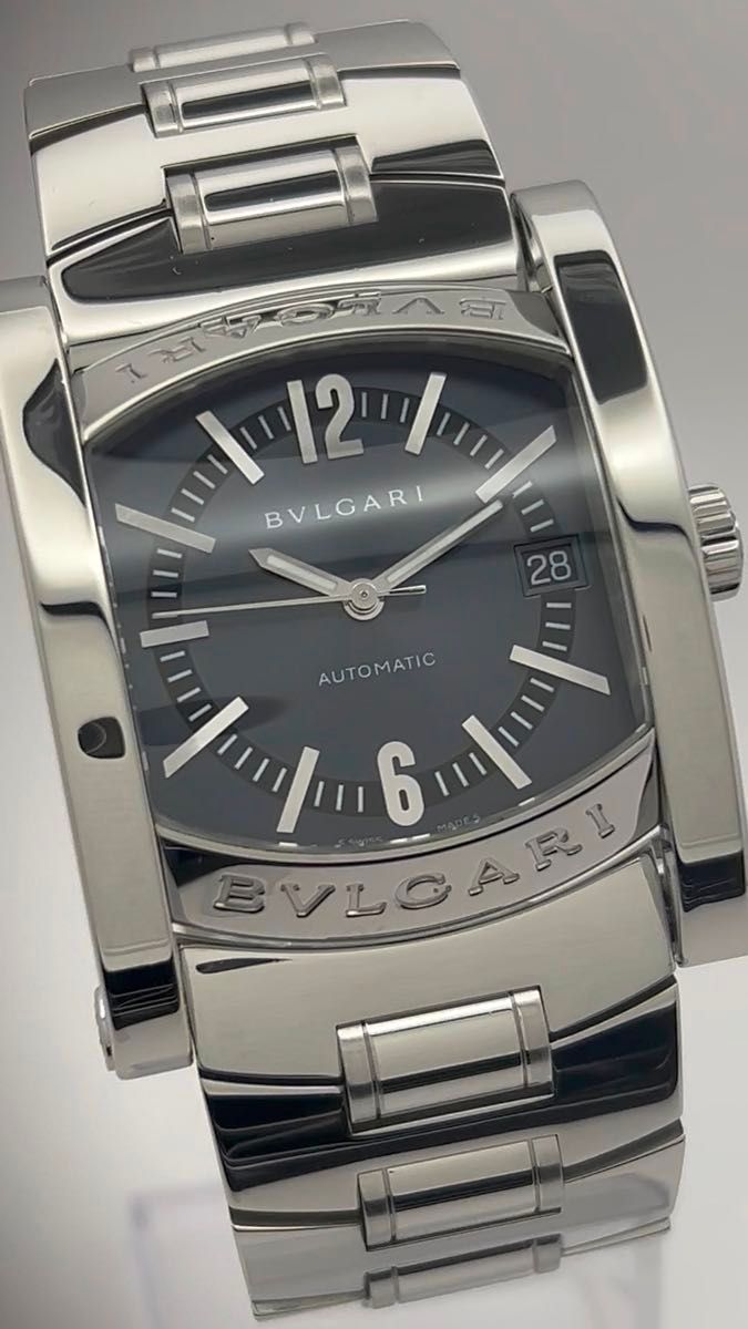 ●超美品● 16 ブルガリ BVLGARI AA44S アショーマ 自動巻き 2025年7月オーバーホール&新品仕上げ済み