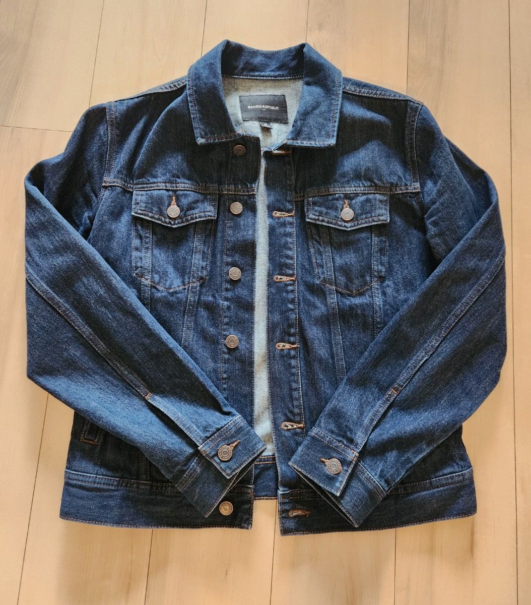 未使用バナリパデニムジャケット 極美品】 BANANA REPUBLIC バナナ・リパブリック デニム