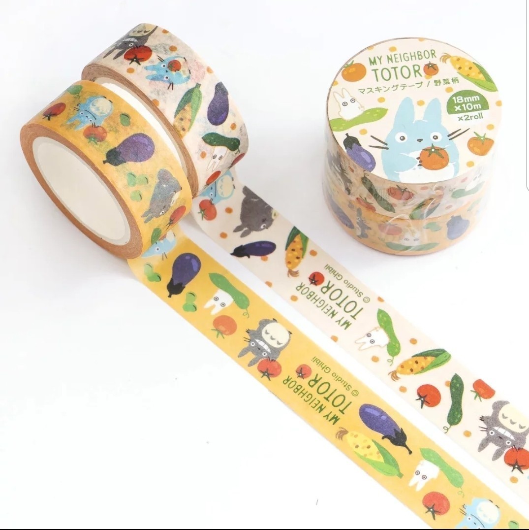 となりのトトロ マスキングテープ 野菜柄｜Yahoo!フリマ（旧