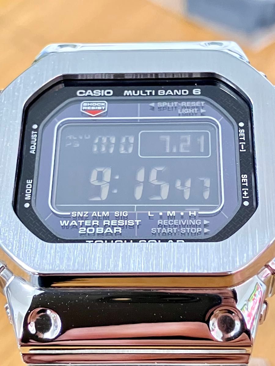 最終値下げ! カシオ G-SHOCK GW-M5610 フルメタルカスタム 新品 フルメタル CASIO カシオ G-SHOCK GW-M5610U GW-M5610