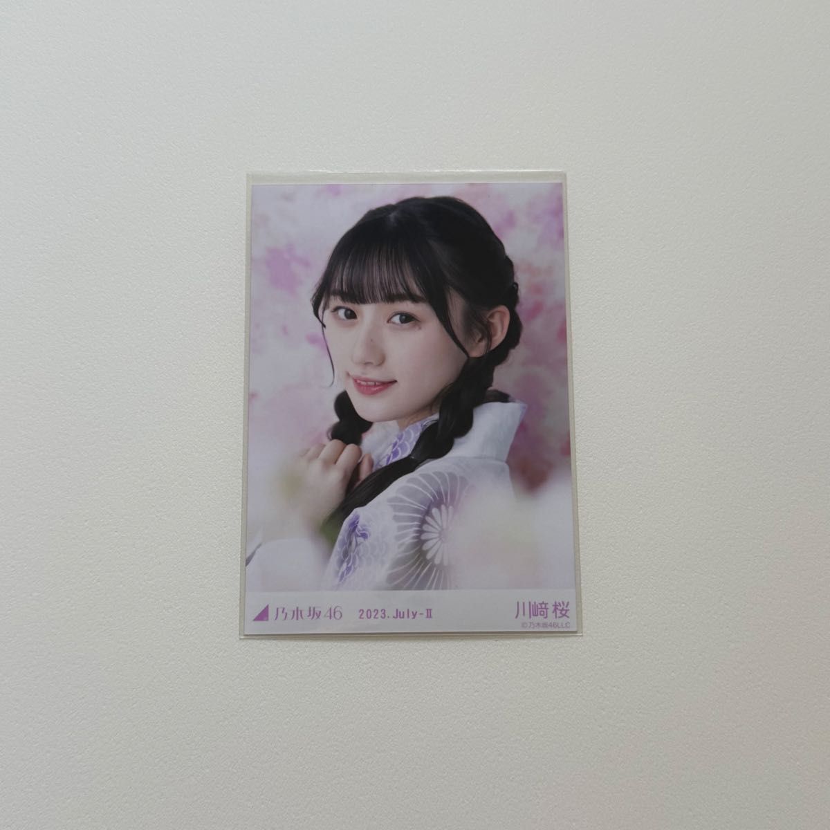 生写真 13周年記念 アニバ 座りヨリ レアポーズ 川崎桜 乃木坂46生写真13thアニバ 川﨑桜ヨリ座りヨリ 乃木坂46 生写真