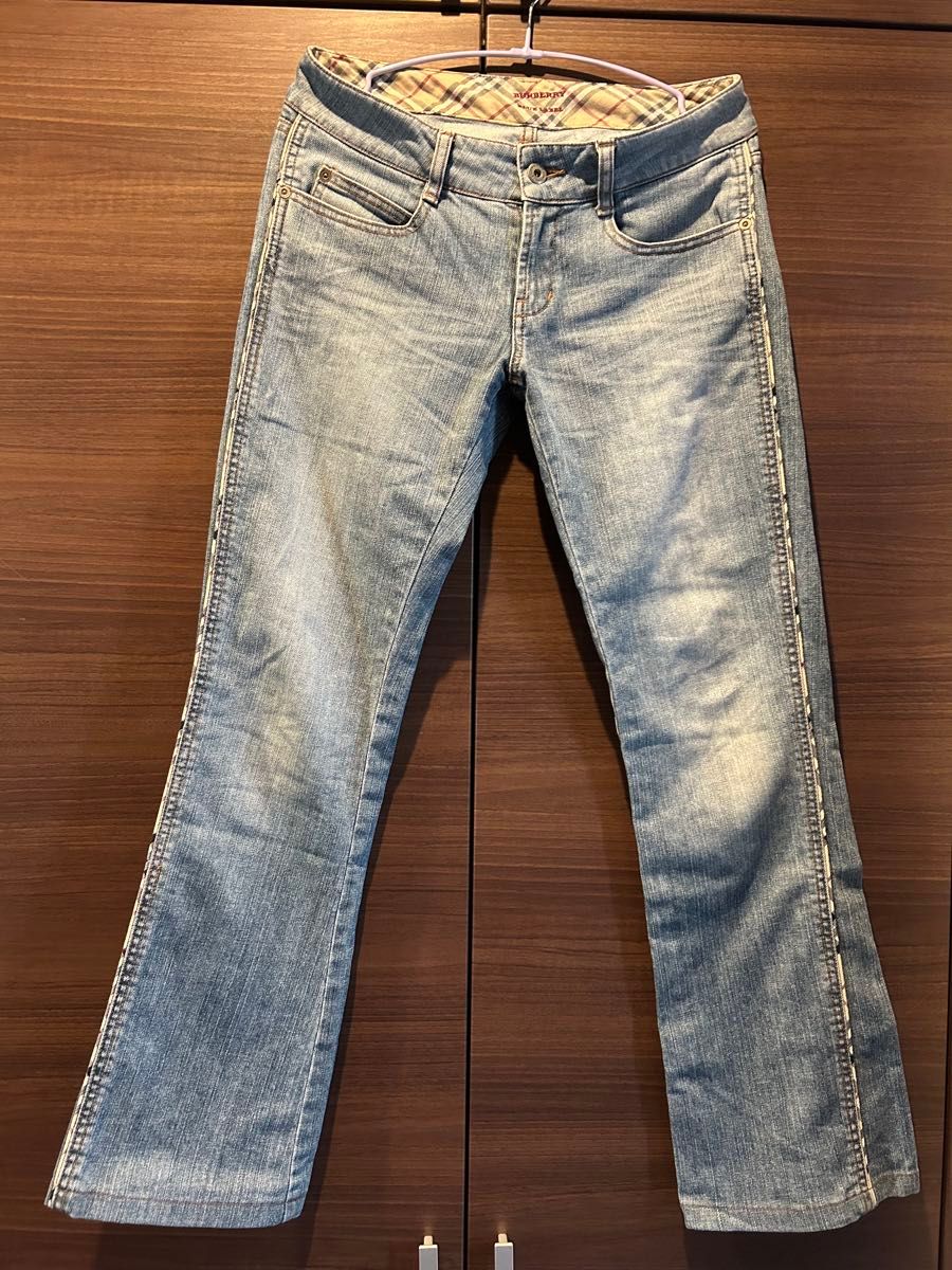 デニム・ジーパン Burberry SS25 (8099386 C1765) BURBERRY デニム パンツ サイド パイピング|Yahoo!フリマ(旧