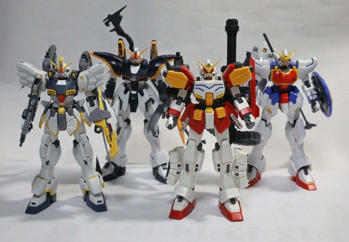MG ウイング デスサイズ サンドロック シェンロン ヘビーアームズ ガンダムW MG 1/100 ヘビーアームズ デスサイズ サンドロック シェンロン
