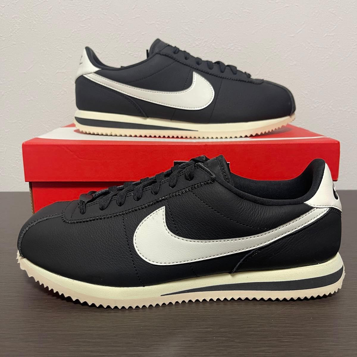 ★NIKE WMNS★コルテッツ '23 PRM★ブラック/ホワイト★ NIKE WMNS CORTEZ 23 PRM BLACK AND SAIL|Yahoo!フリマ(旧