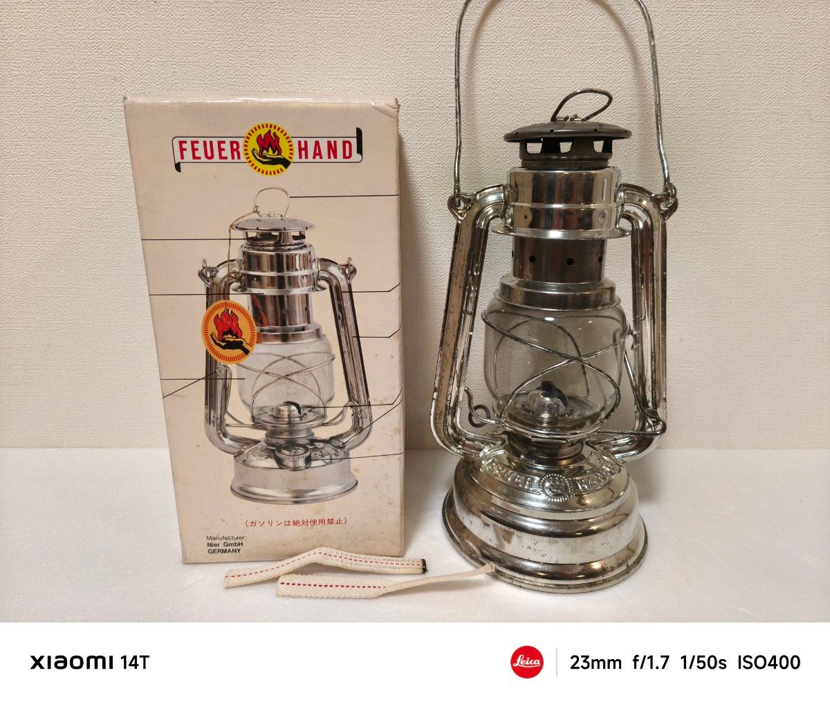 貴重品 ビンテージ ドイツ製 箱付き 廃盤 錫メッキFEUERHAND276 貴重品 ビンテージ ドイツ製 箱付き 廃盤 錫メッキFEUERHAND276
