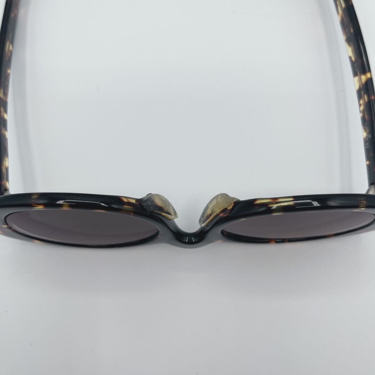 agnes.b アニエスべーサングラス キャッツアイ France frame Frame France agnes b アニエスべー 度付き サングラス べっこう