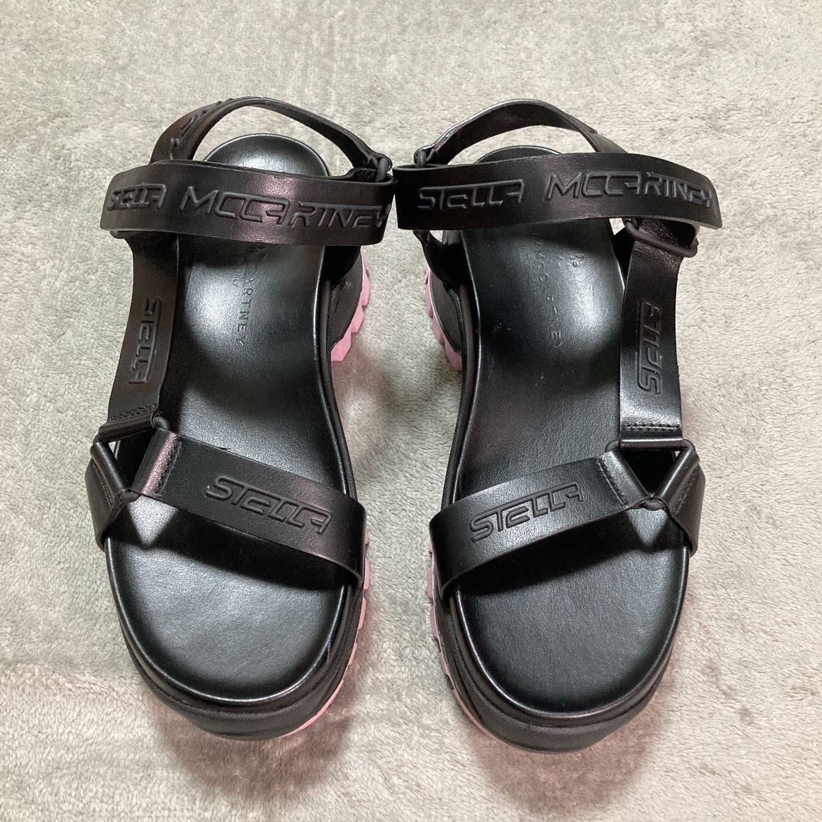 【STELLA McCARTNEY】トレース ストラップ サンダル STELLA McCARTNEY トレース ストラップ サンダル スポサン 38