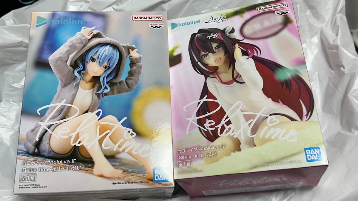 ホロライブ フィギュア 2点セット ホロライブ Relax time フィギュア 2体セット 星街すいせい AZKi