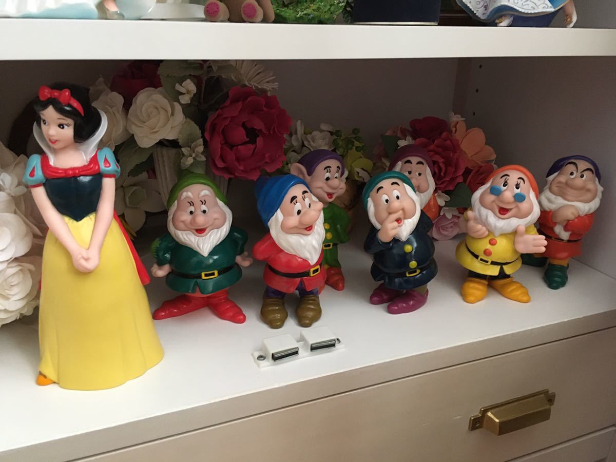 ディズニー　白雪姫と7人の小人セット レトロ