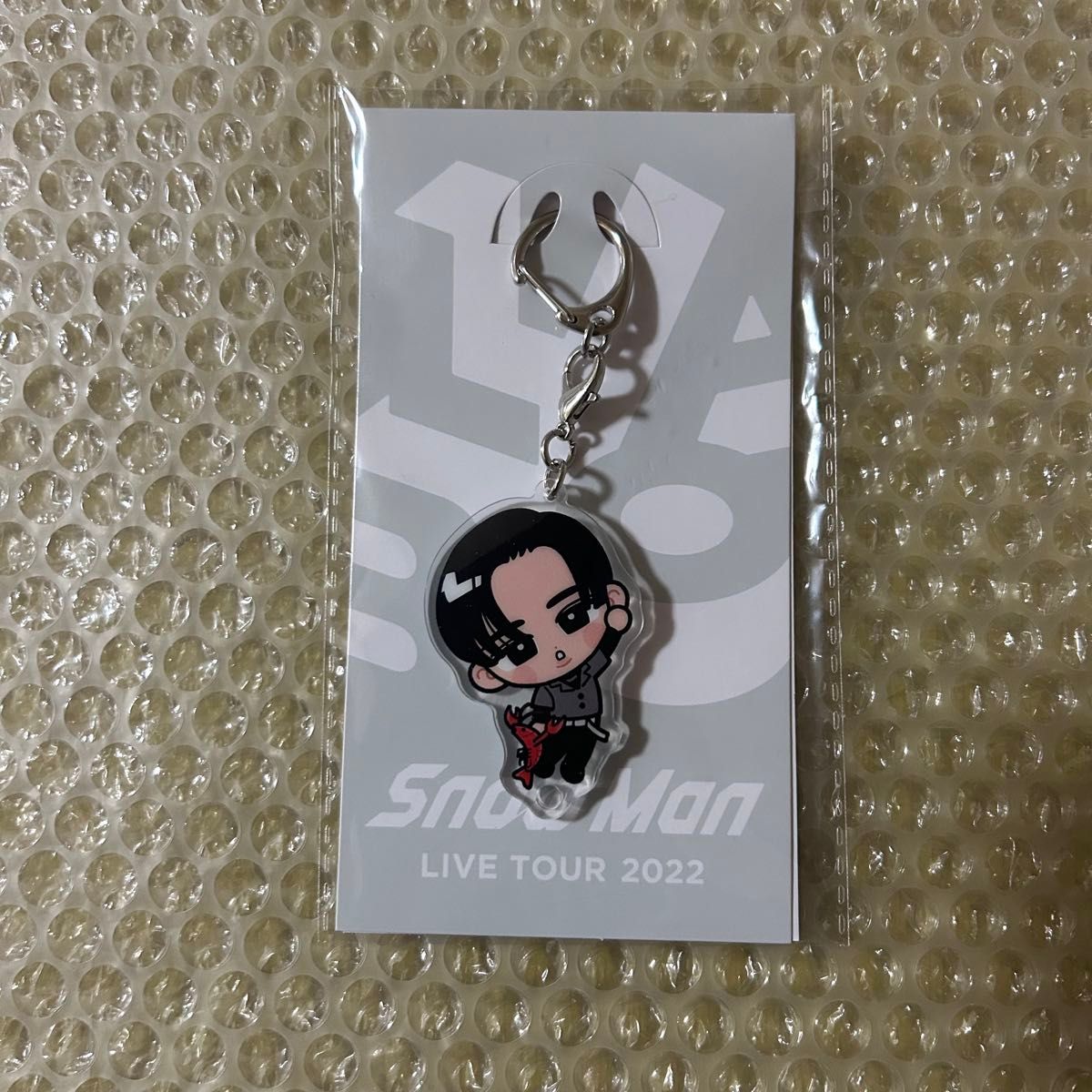 【新品未開封未使用】Snow Man すのチルぶら下がりシリーズ 目黒蓮 新品未開封》Snow Man すのチルぶら下がりシリーズ アクリル