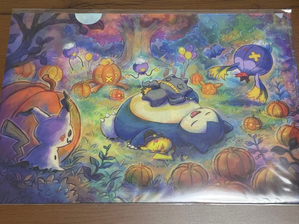 ポケモンスリープ 渋谷 限定 クリアファイル ホリデー 2024 2023 ポケモンスリープ 渋谷 クリアファイル ハロウィン 2024 2023