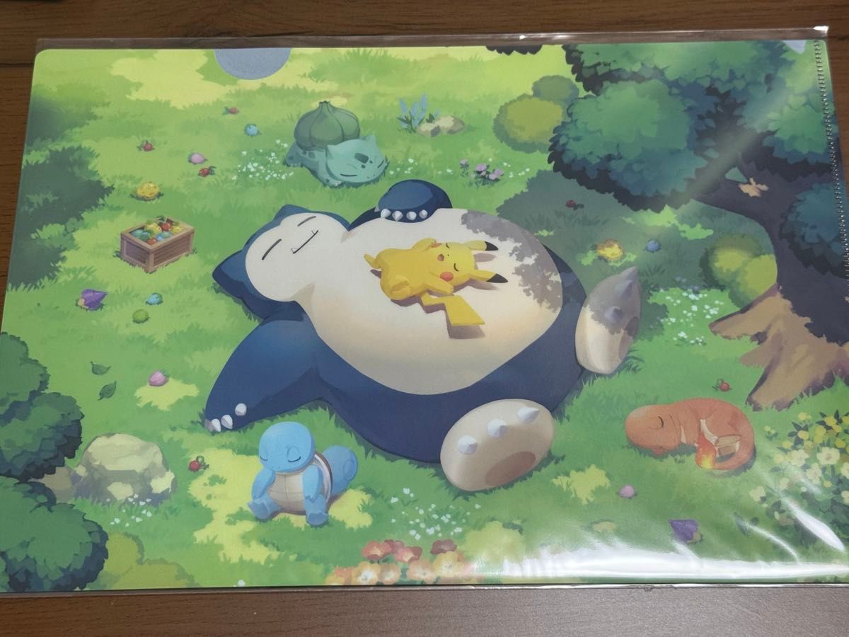 ポケモンスリープ クリアファイル 全種セット ポケスリ 渋谷 限定品 ポケモンスリープ 渋谷 クリアファイル メインビジュアル グッド