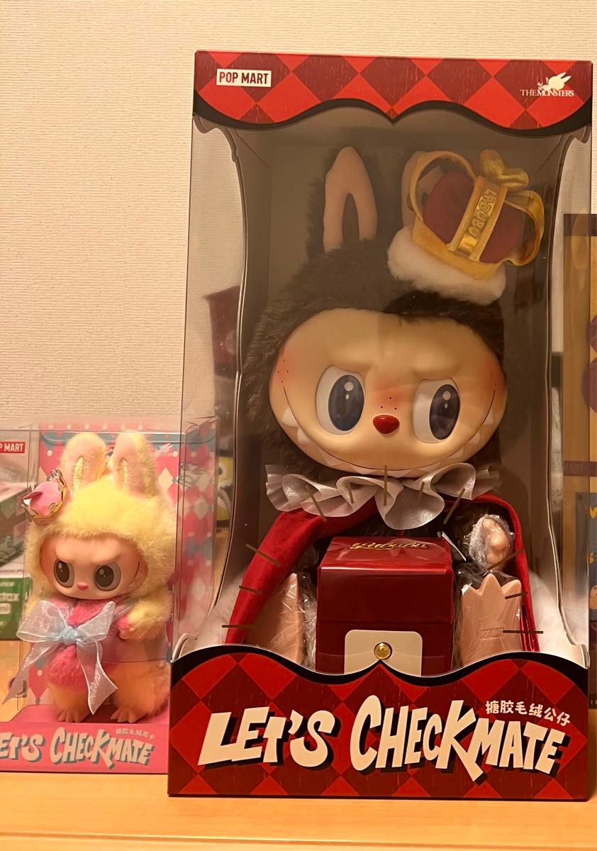 THE MONSTERSLet'sCheckmateシリーズ ぬいぐるみ set THE MONSTERS Let's Checkmateシリーズ ぬいぐるみとLet's