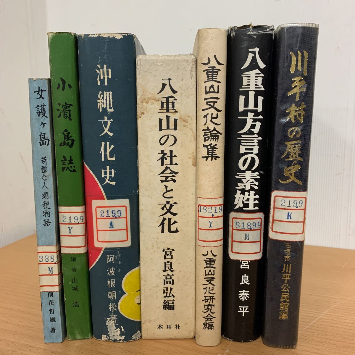 経典 八重山方言の素姓　川平村の歴史　など7冊　セット 雑学、知識