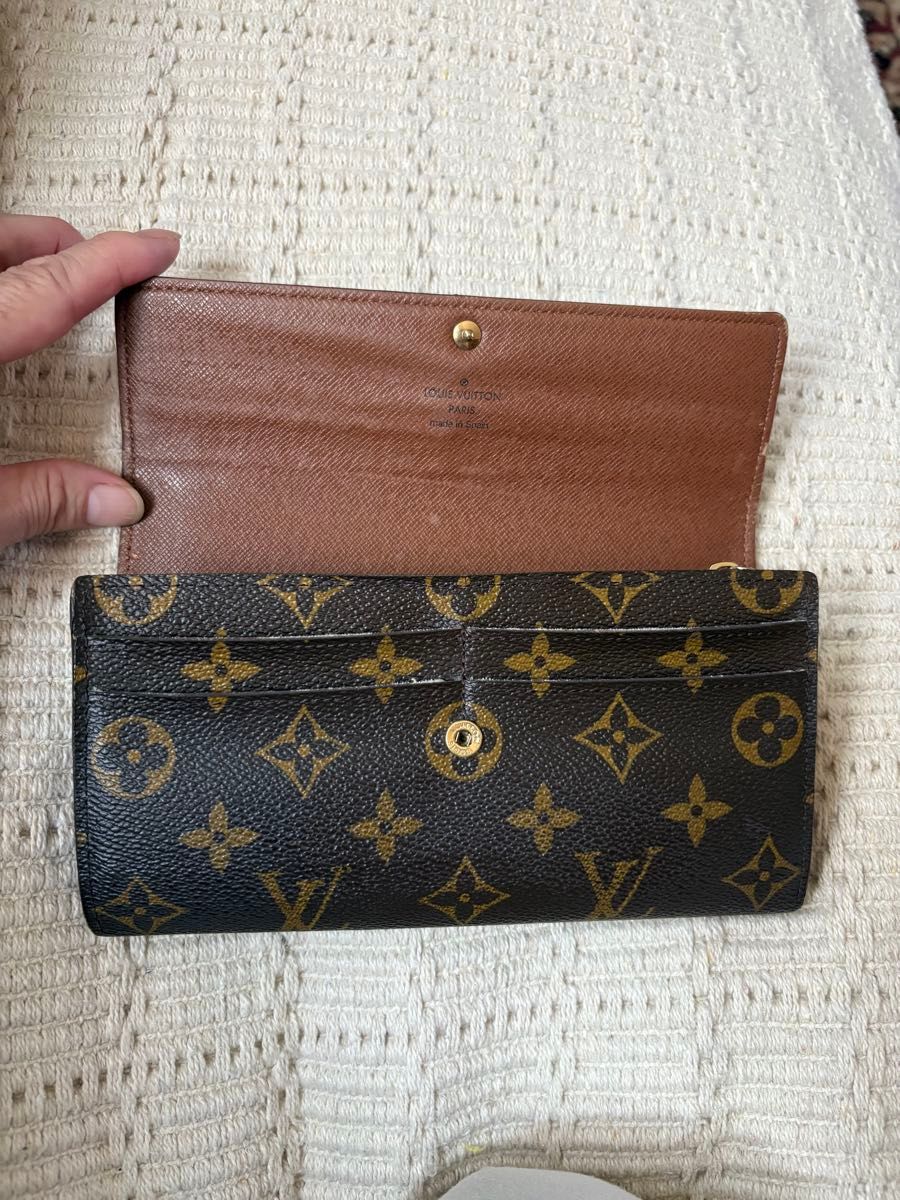 Louis Vuitton♥ モノグラム 長財布 ブラウン/ブラック ルイヴィトン モノグラム 長財布 ブラウン LOUIS VUITTON|Yahoo