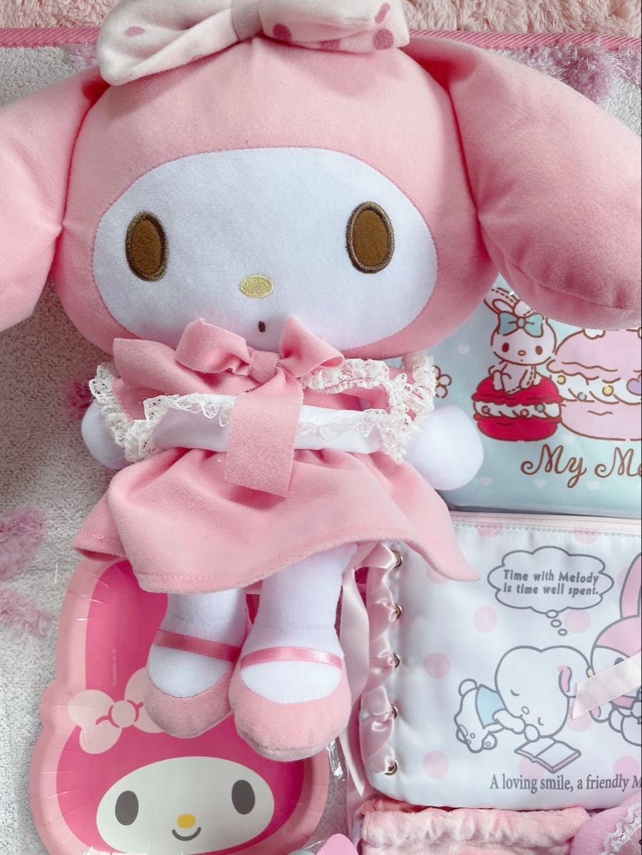 14点セット マイメロディ ぬいぐるみ・グッズ 大量まとめ売り マイメロディ グッズ まとめ売り サンリオ ぬいぐるみ マイメロ