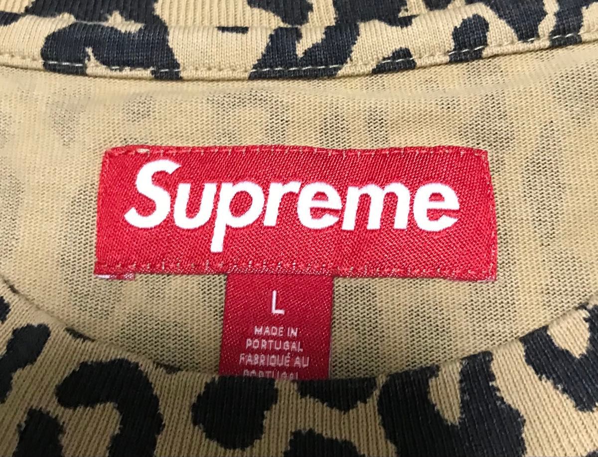 Supreme レオパードプリント 長袖カットソー Lサイズ supreme レオパード スモールロゴカットソー|Yahoo!フリマ(旧