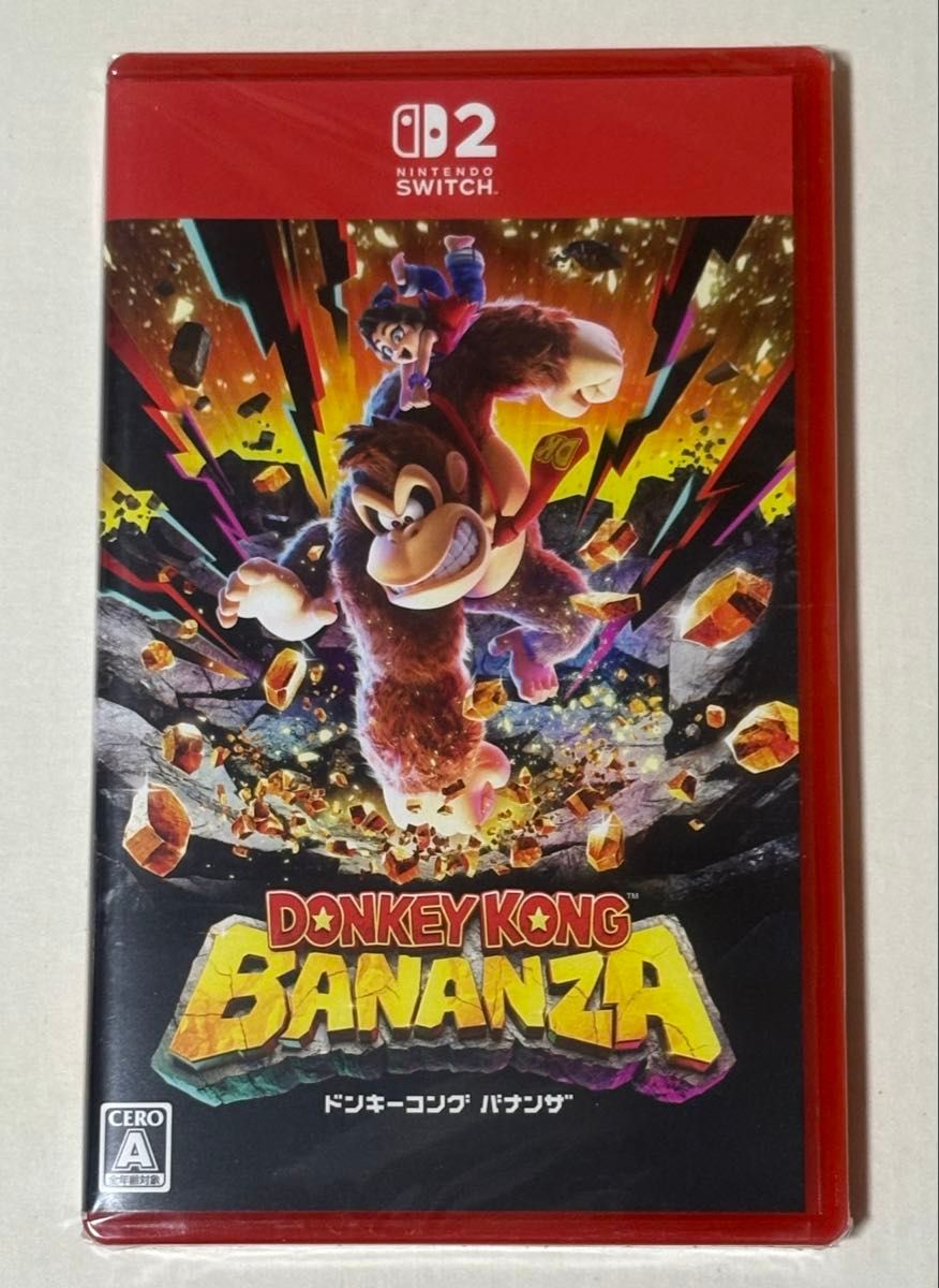 【新品・未開封】ドンキーコング バナンザ 任天堂 switch2 新品未開封 Switch2 ソフト Switch2ドンキーコング バナンザ