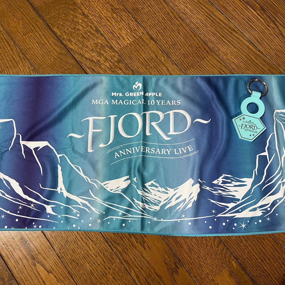 Mrs.GREENAPPLE フィヨルド 冷感タオルとペットボトルホルダー Mrs GREEN APPLE ~FJORD~ Ringo Jamシート特典2点セット(冷感
