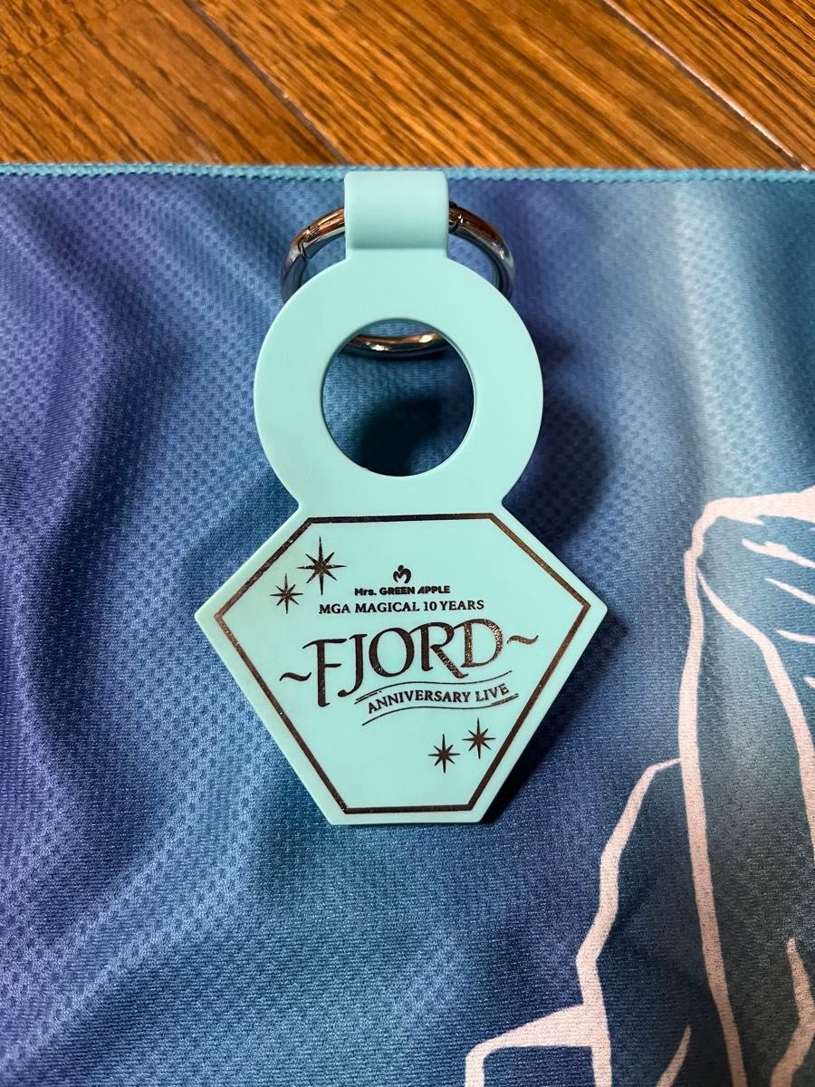 Mrs.GREENAPPLE フィヨルド 冷感タオルとペットボトルホルダー Mrs GREEN APPLE ~FJORD~ Ringo Jamシート特典2点セット(冷感