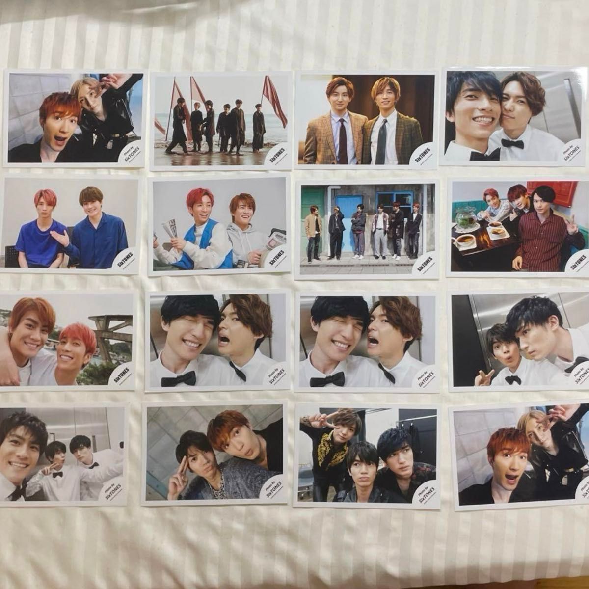 SixTONES 写真まとめ売り SixTONES 混合 集合 公式写真 オフショ まとめ売り ジュニア