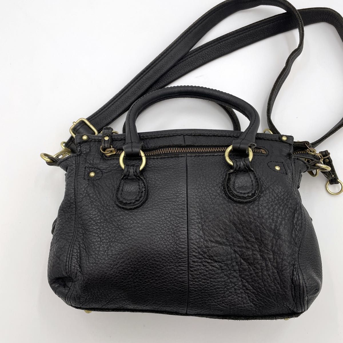 バッグ archive city leather gimmick handbag Y2K archive Leather gimmick handbag y2k ショルダーバッグ 斜め