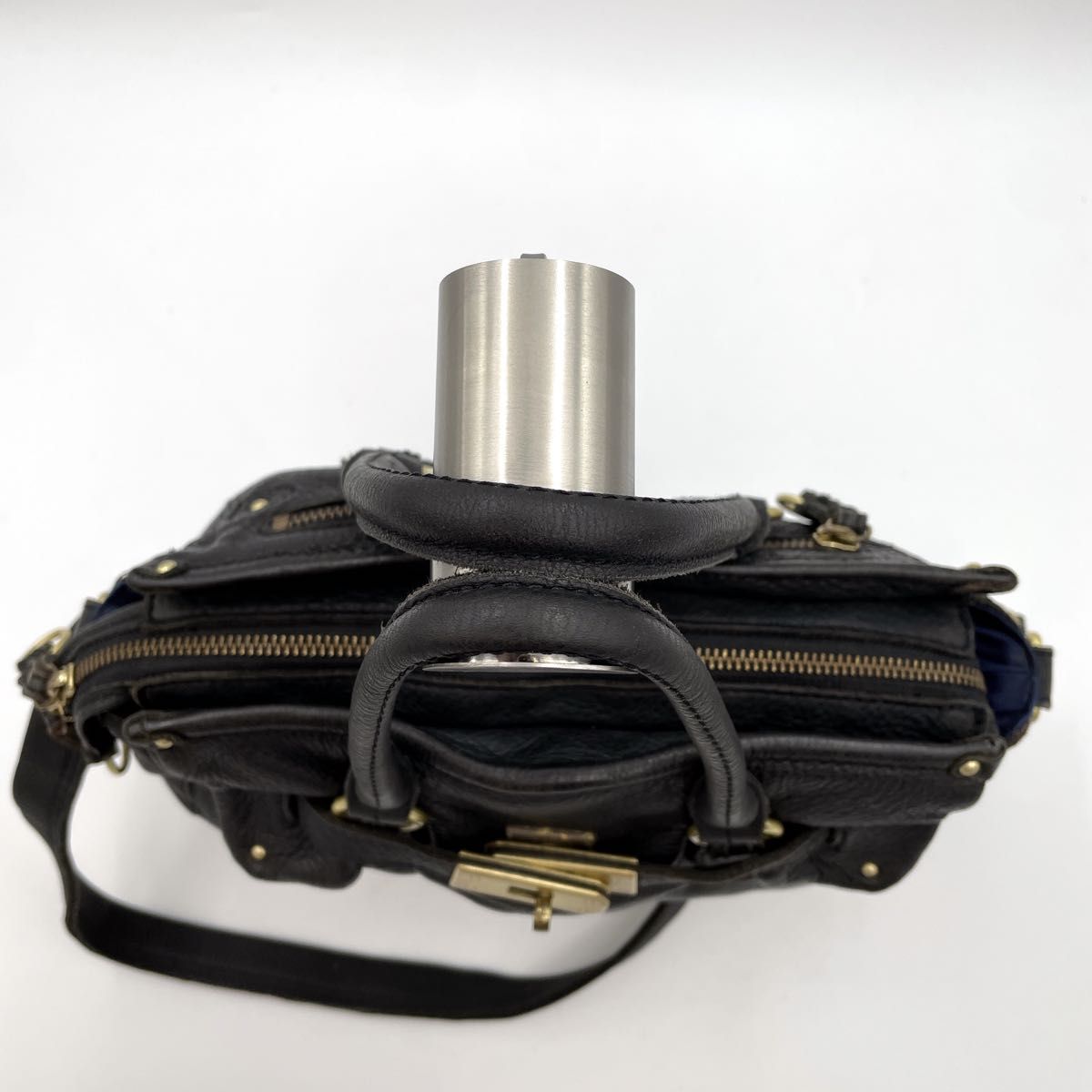 バッグ archive city leather gimmick handbag Y2K archive Leather gimmick handbag y2k ショルダーバッグ 斜め