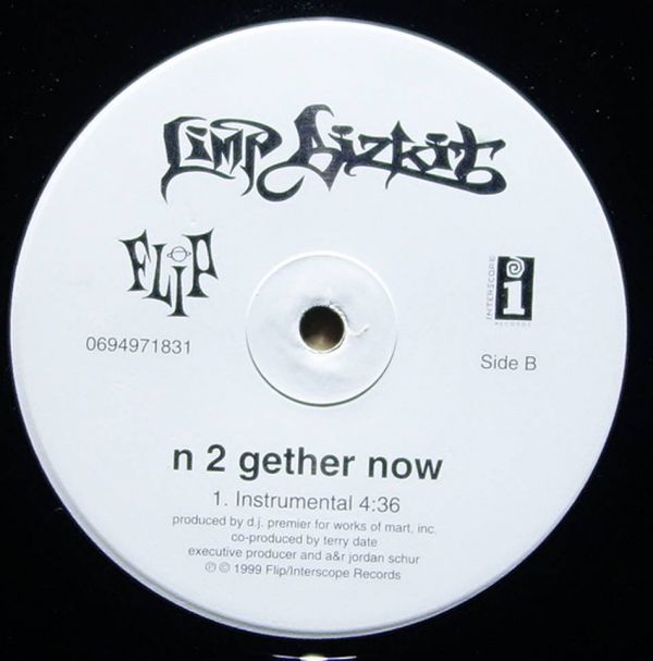 Limp Bizkit - N 2 Gether Now◆ DJ Premierプロデュース◆Method Man◆Interscope Records / 069497183-1_画像4