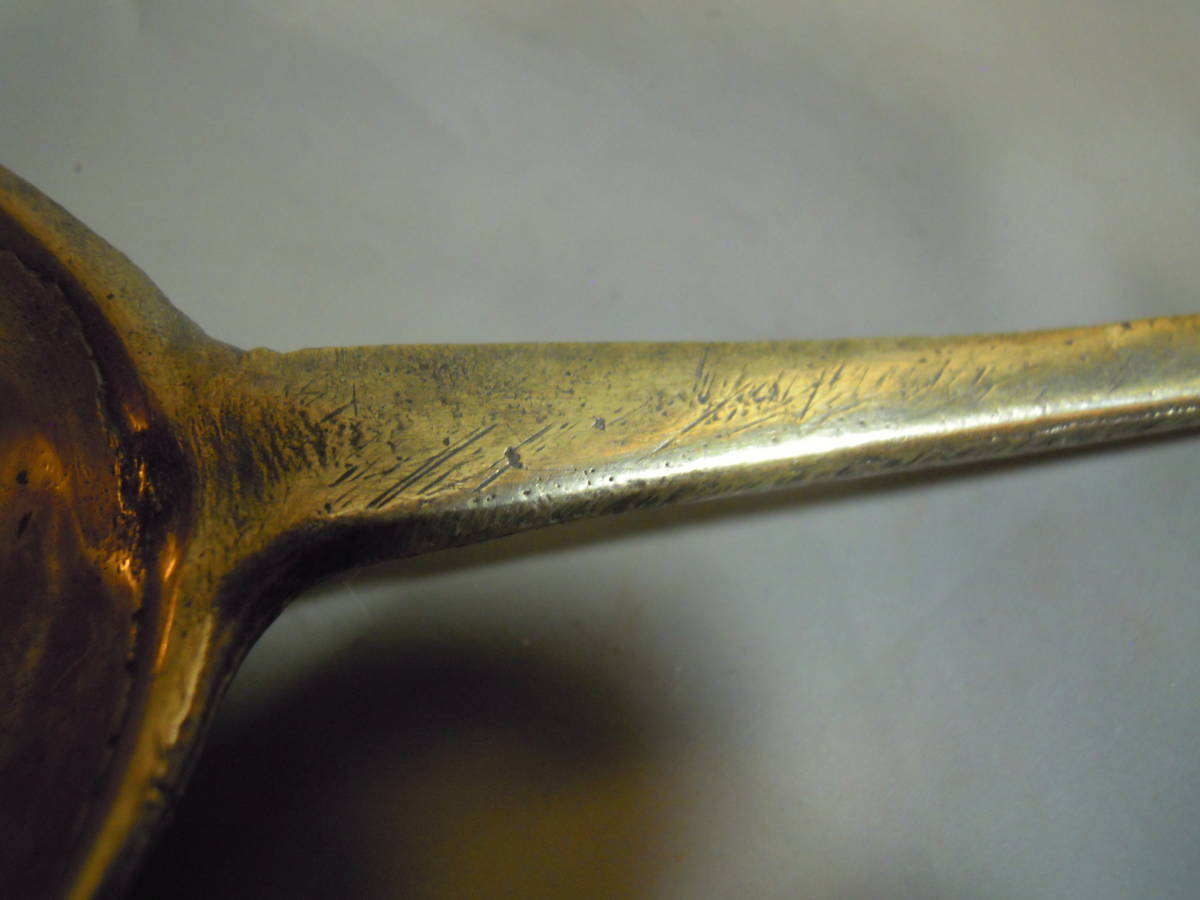  large brass made spoon 