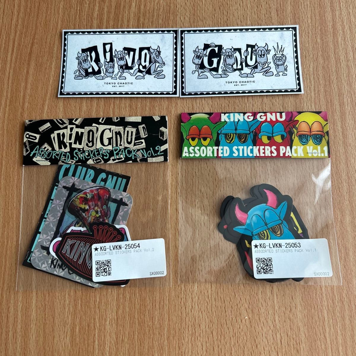 【レア】King Gnu ステッカー3種 未使用 KING GNU ステッカー まとめ売り|Yahoo!フリマ(旧PayPayフリマ)