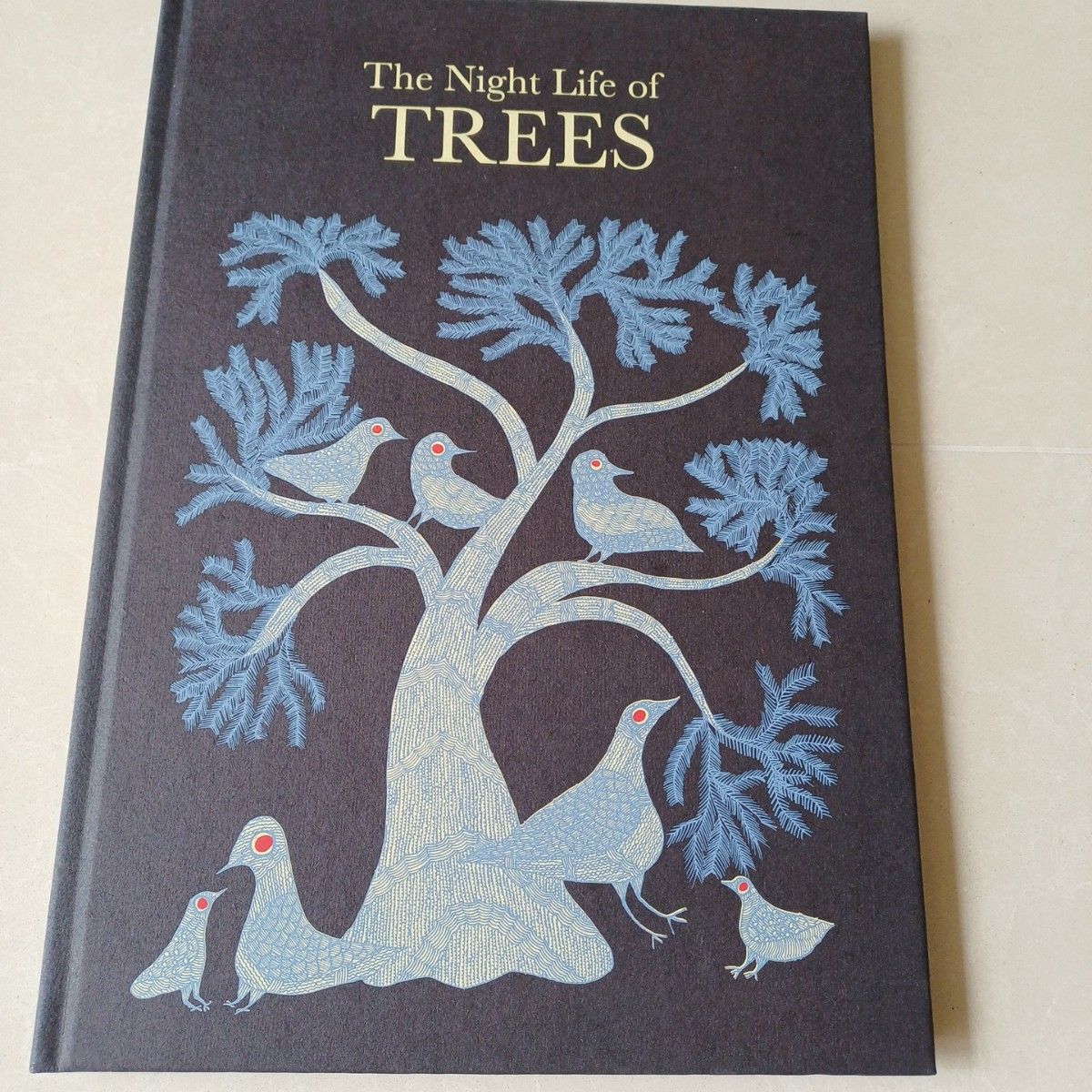 タラブックス　ハンドメイド　夜の木　英語版　TREES　新品　絵本　インド　版画 タラブックス ハンドメイド 夜の木 英語版 TREES 新品 絵本