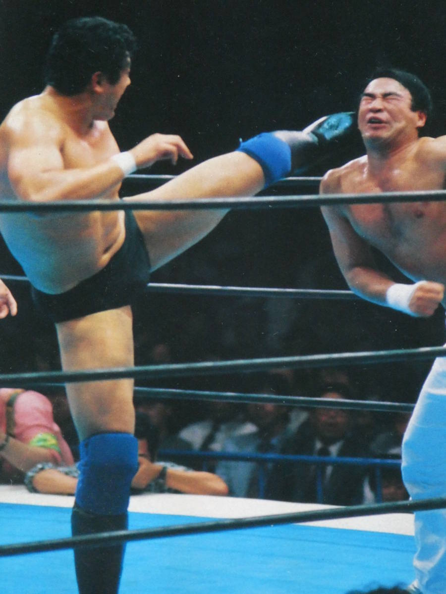 ニュー・プロレス・アルバム　高田伸彦　付録のポスター＆ステッカー完備_画像3