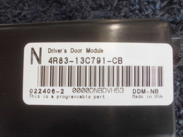  Jaguar S type driver's door module driver`s seat 4R83-13C791-CB 0207
