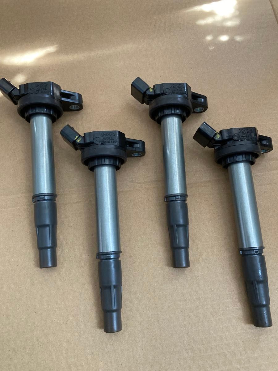 トヨタ純正 イグニッションコイル 90919-02258 4本 トヨタ純正 イグニッションコイル 90919-02258 中古品 4本セット