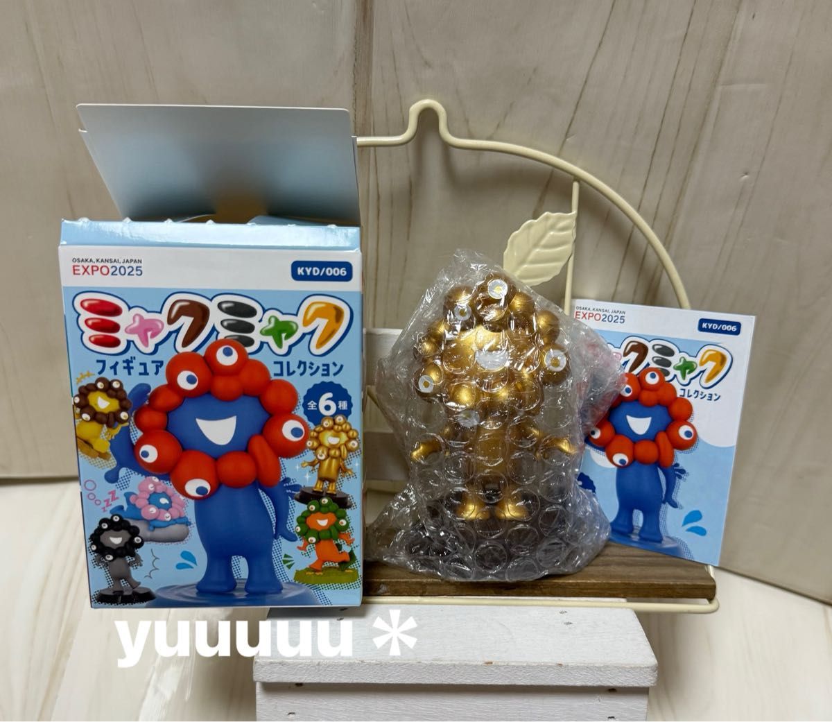 コ*ン様 金ミャクサマ ゴールドフィギュア 万博 ミャクミャク 金のミャクミャク フィギュア コレクション ゴールド 新品 万博