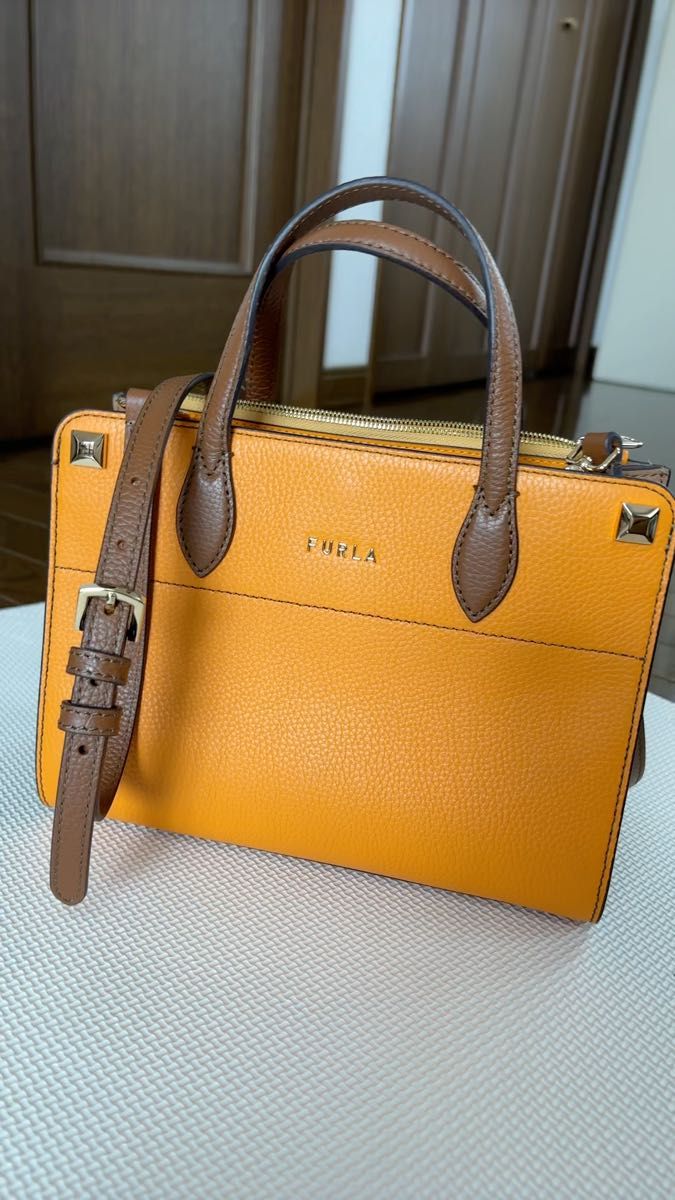 FURLA フルラ アフロディーテ レザー 2WAY ハンドバッグ ショルダーバッグ 斜め掛け