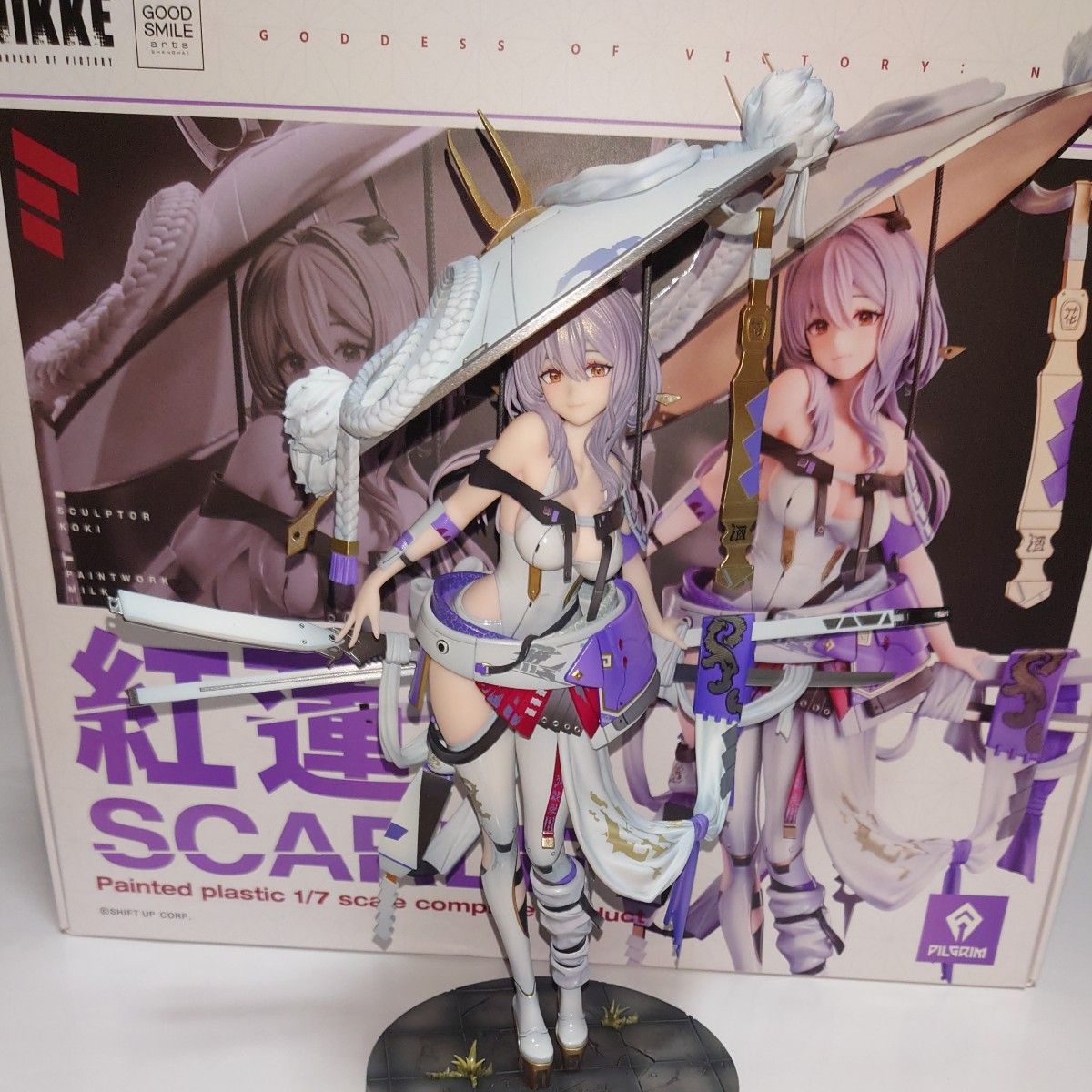 NIKKE 未開封フィギュア6点まとめ売り 勝利の女神 NIKKE 紅蓮 1/7スケール グッドスマイルアーツ上海