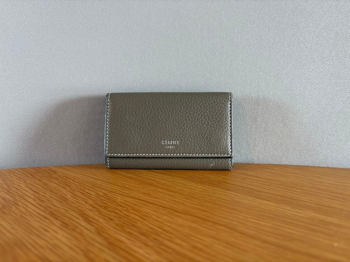 OLD CELINE 新品未使用 【オールドセリーヌ 三つ折り6連キーケース】 OLD CELINE 新品未使用 【オールドセリーヌ 三つ折り6連キー
