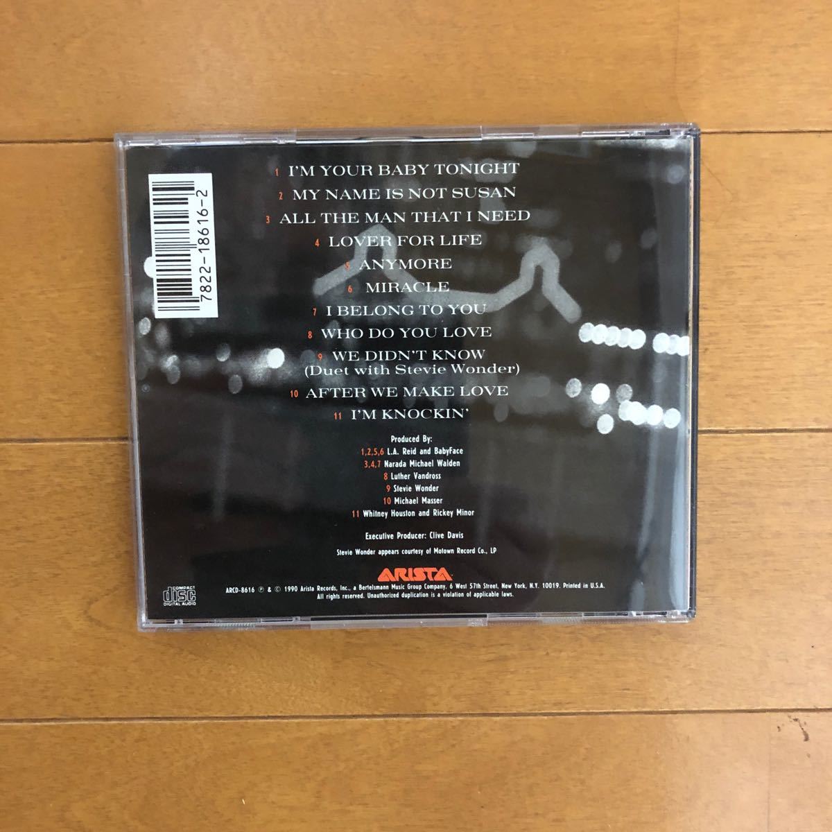 値下げ (CD)WHITNEY HOUSTON  