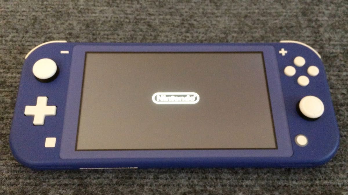 動作品 Nintendo switch lite ブルー