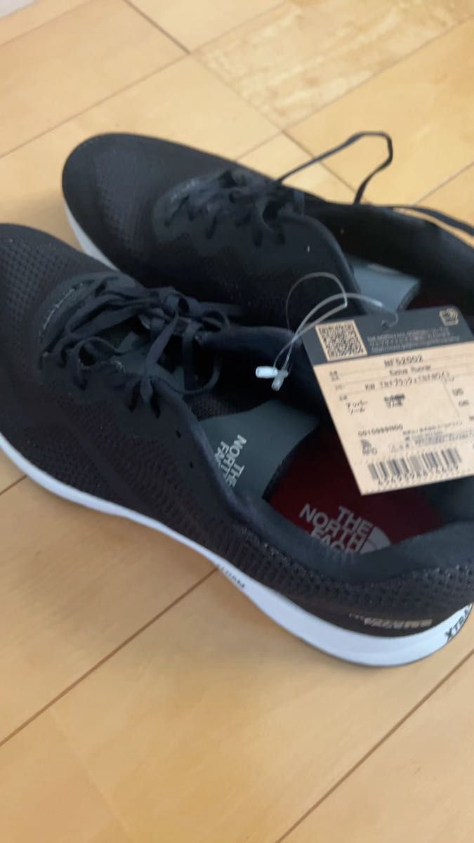 THE NORTH FACE ランニングシューズ 27.5cm ブラック 新品未使用 ノースフェイス