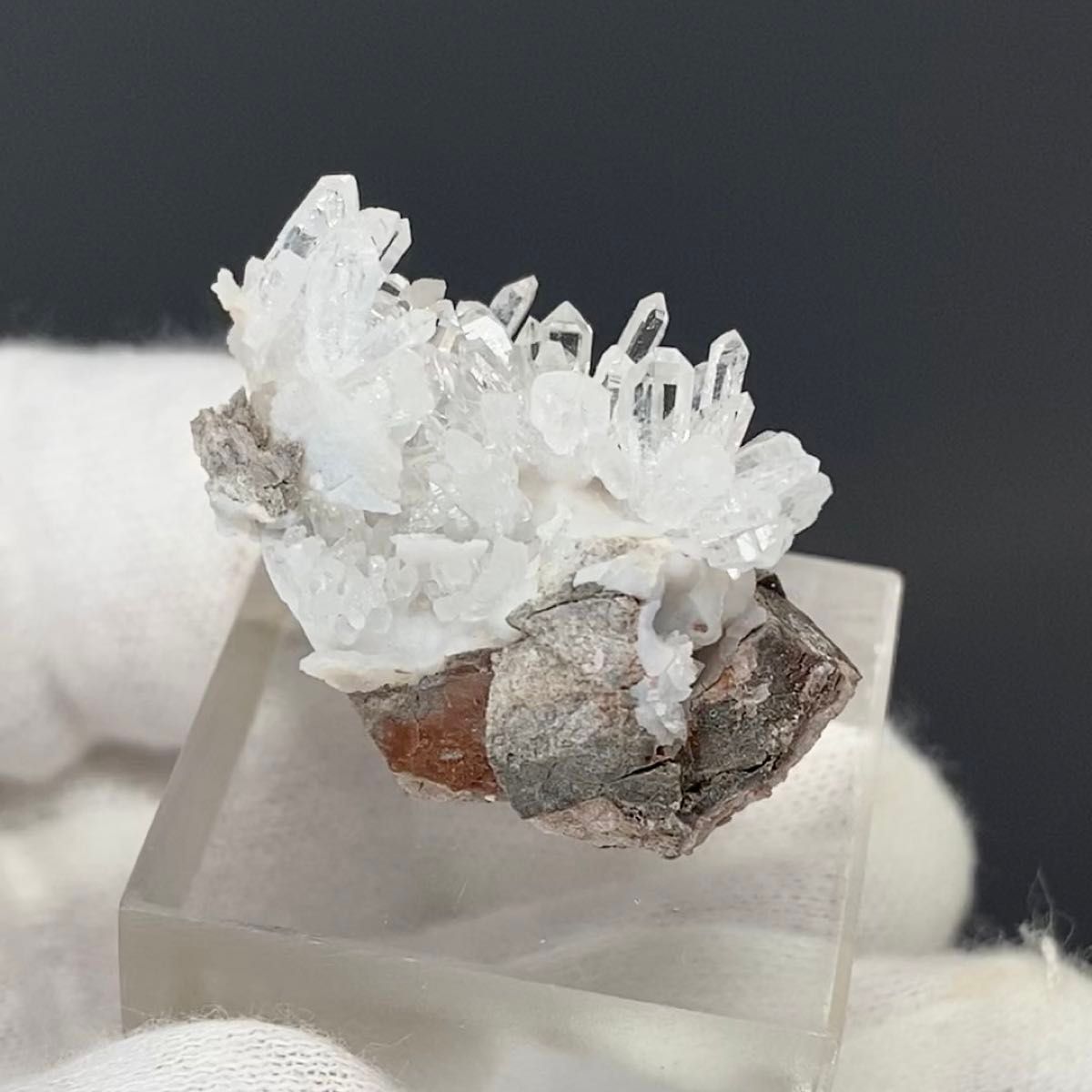 フラワー クォーツ 水晶 ユタ USA 鉱物標本 原石 天然石 ストーン