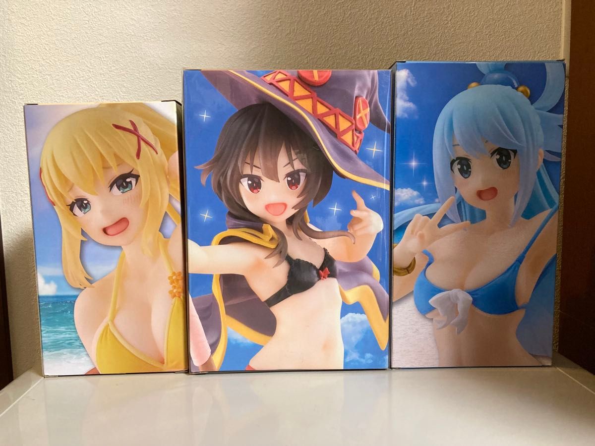 このすば Corefulフィギュア 水着ver. ダクネス アクア めぐみん 未開封】この素晴らしい世界に祝福を 3 Coreful フィギュア